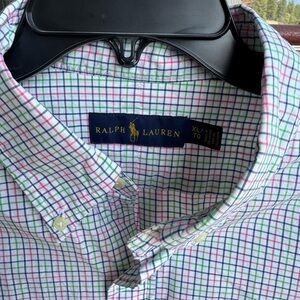 Ralph Lauren Men's Multicolor Checkered Shirt